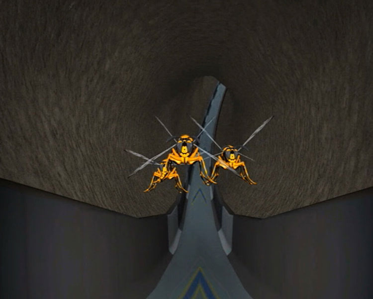 进入山洞、被巨型黄蜂挡路，应该如何是好？.jpg