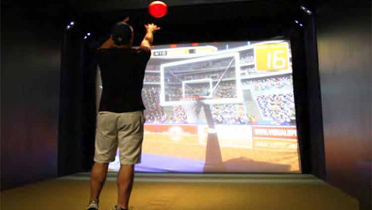 成都虚拟篮球体验(模拟篮球VR游戏)